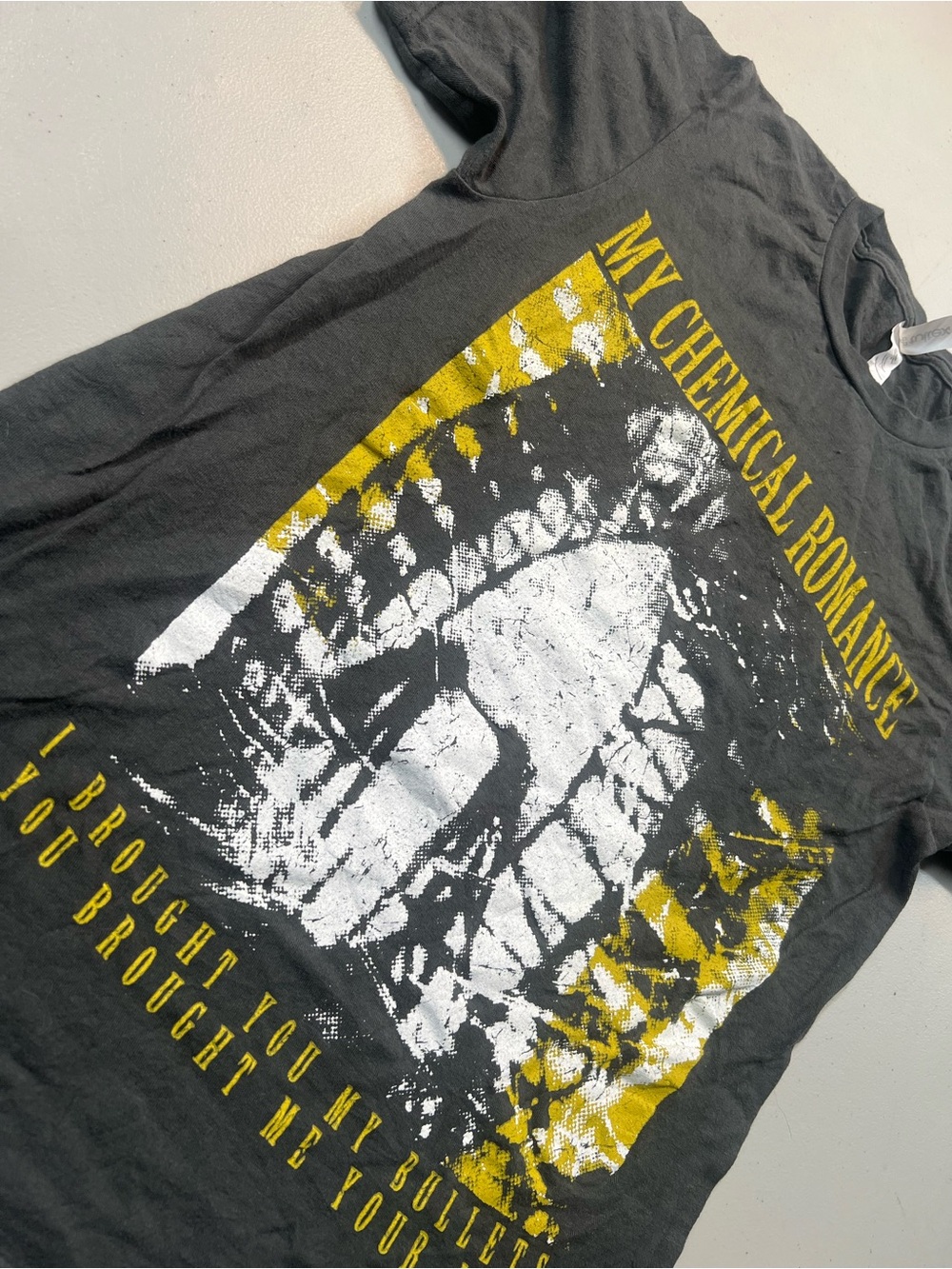 My Chemical Romance I Brought You My Bullets T Shirt Small Gray Band Tee - Picture 2 of 5